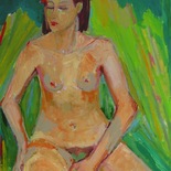 Gabriella Cavalca | Donna in verde
