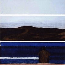 Barbara Pensa | trittico di cielo di mare e di terra