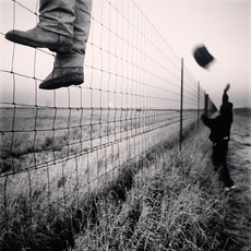 Victor Cobo | The Hunted, Somewhere in Texas between the U.S/Mexico Border, 2002