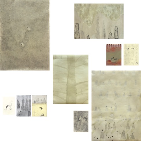 Elisa Bertaglia | Contraction #1 (polittico)