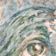 Elisabetta Serafini | Mareggiata dell’anima(omaggio alla Grande onda di Hukosai)