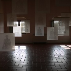Giuliana Natali | Installazione di Buddha 2013