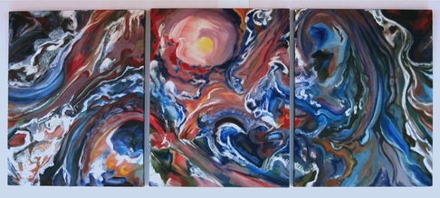 Margaret E Graham | Chaos Triptych