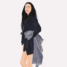 nerosunero | Woman and scarf