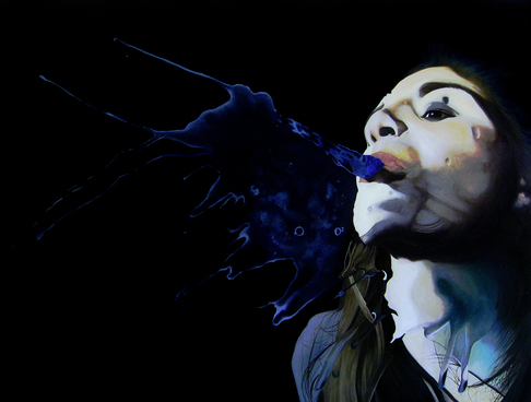 Said Hamudi | La ragazza che gioca con l’acqua