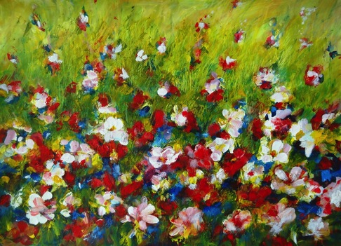 Silvia Bitschnau | Blühende Wiese 3