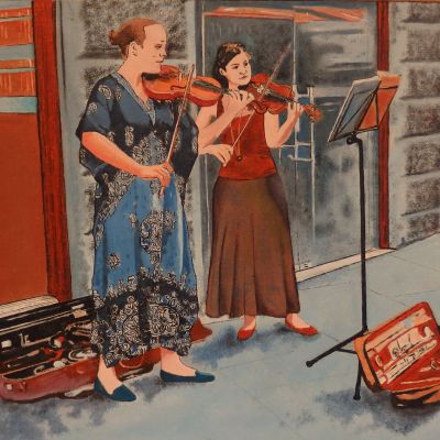 Claudio Bindi | Le  violiniste di Lubiana