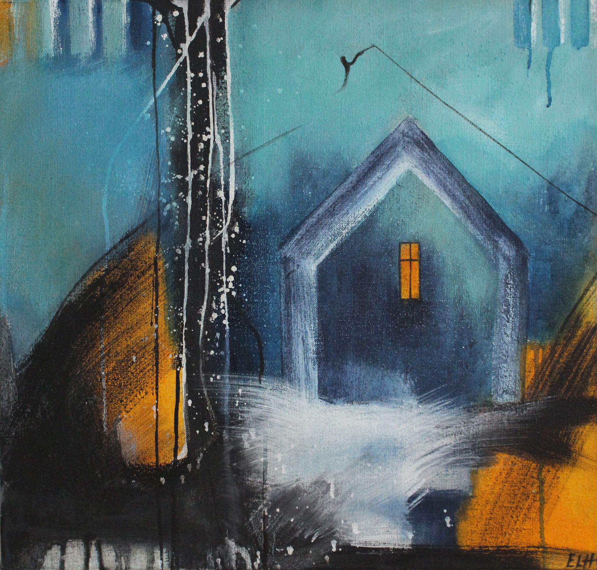 Eva Laila Hilsen | A Stormy Day by the Sea