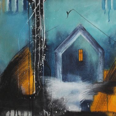 Eva Laila Hilsen | A Stormy Day by the Sea