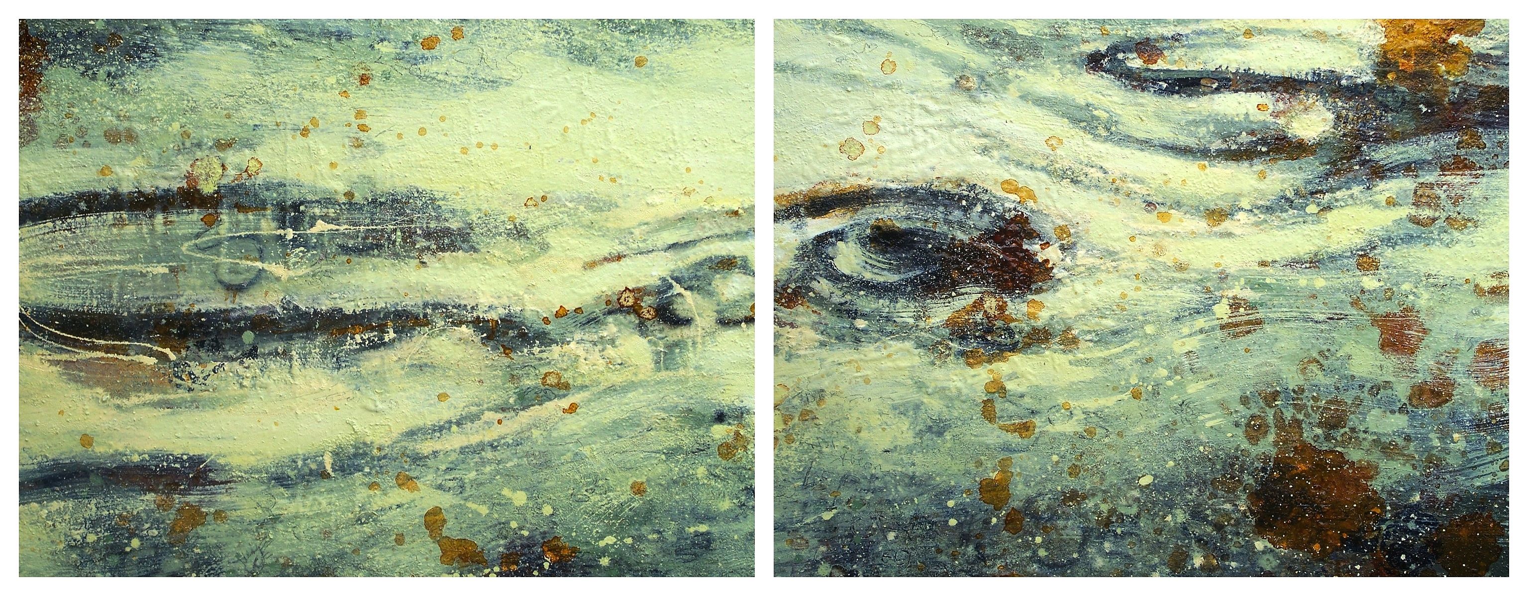 Francesco Villicich | Untitled - Torrent 19 - dyptich