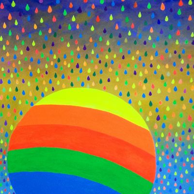 Renzo Michi | pioggia d’arcobaleno sul mondo