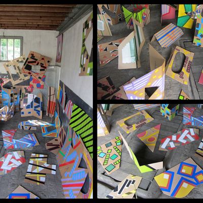SOFIA CAVICCHINI | Cartoni. 53 Progetti per Installazioni-Ambienti