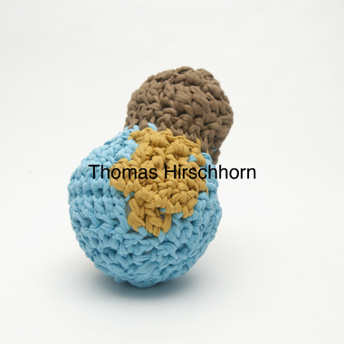 Victoria Campillo | ”Thomas Hischhorn” de la serie: ”Knitting Art” 2014