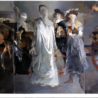 Wu Jidi | Peony Pavilion (triptych)