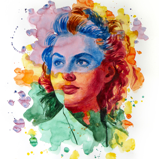  | The power of color - Ingrid Bergman