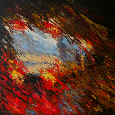  | Music of the rain: rainy journey in Rembrandt colour pallet