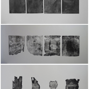  | Untitled (Day 1, 37 and 120 of Copper Plate in Iron Perchloride)