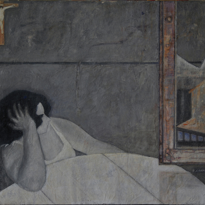  | Interno con figura