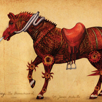  | War Horse-Portrait of Joey (based on Michael Morpurgo’s novel)