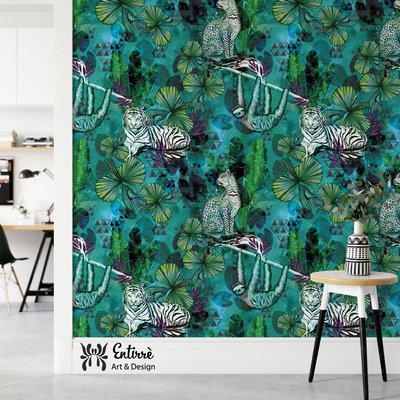  | &rsquo;Surreal kingdom&rsquo; pattern design