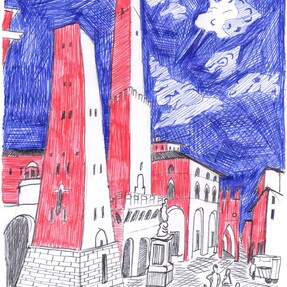  | bologna le due torri