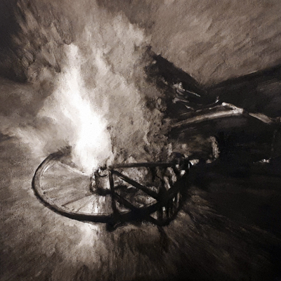  | Fase 2 bicicletta incendiata