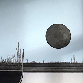  | NOCTURNE no.2 (diptych), (detail), 2020