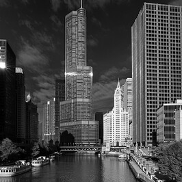  | Trump tower and Wrigley Building