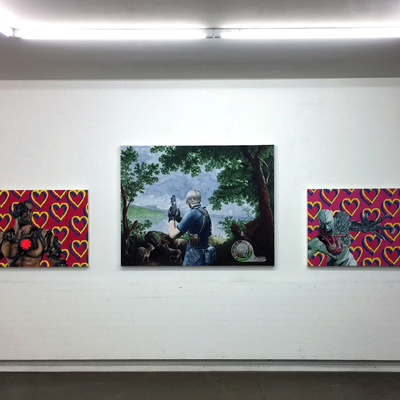  | From Epecuen to Zanarkand, 2018, Espace Kugler, Geneva, Switzerland, exhibition view.