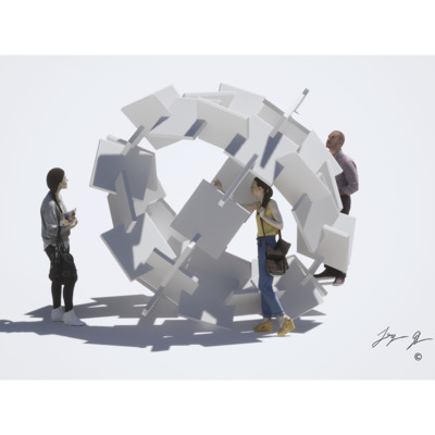  | Tre Donne - Disegno di studio -fruibilit&agrave;