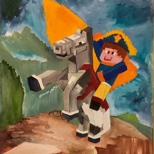 Cristina Campestrin | Bonaparte valica le Alpi, Minecraft