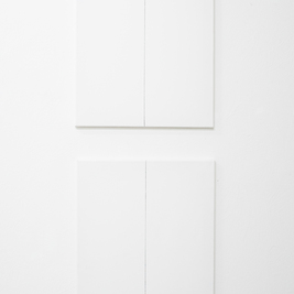  | the sound of egg, pink version (diptych)