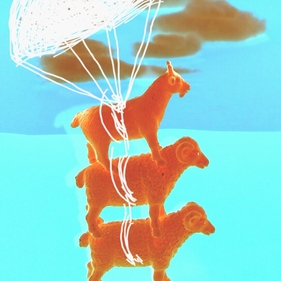  | parachuted
