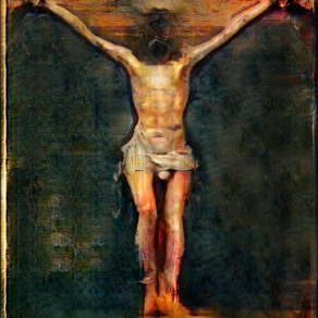Roberto Beragnoli | AI Generated Religious Art - Christus Patiens #01