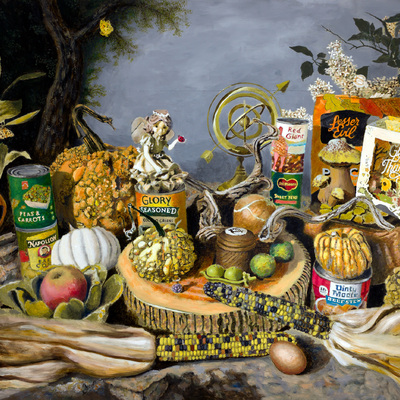  | Still Life with Canned Dictators and Bumpy Cucurbits (November)