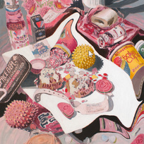  | Still Life with Pills and Heart-Shaped Cakes (February)
