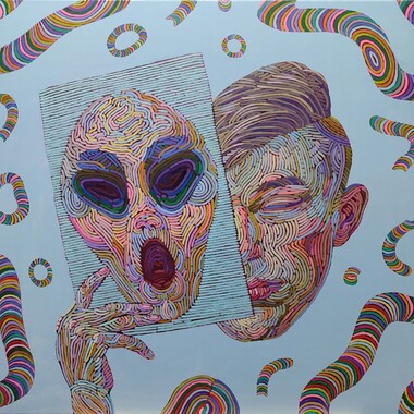 Alexandra Finkelchtein | With Mask