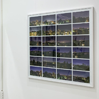  | installation view from the series Superlunare (Mosaico #2)