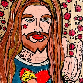  | SANTO CULO (Santo Protettore della costanza che incontra la tigna)