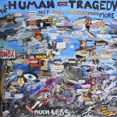 ServallUniverso | THE HUMAN TRAGEDY: NOT JUST ENOUGHT. MUCH MORE THAN ENOUGHT, MUCH LESS THAN ENOUGHT. → OBSERVE SLOWLY: HERE THERE ARE SPEKING WORDS…