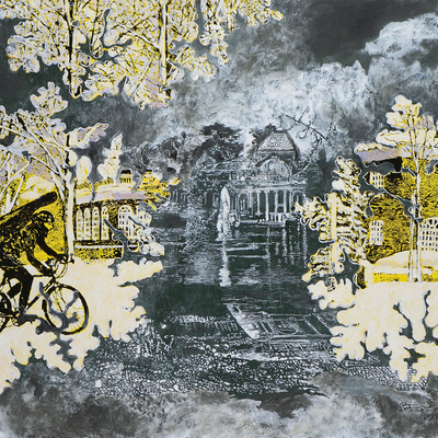 | &rdquo;Marie - Loup Crossing Snowflakes Over the Retiro&rsquo;s Crystal Palace&rdquo;