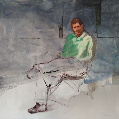 Besnik Lushtaku | What remains of a seated man